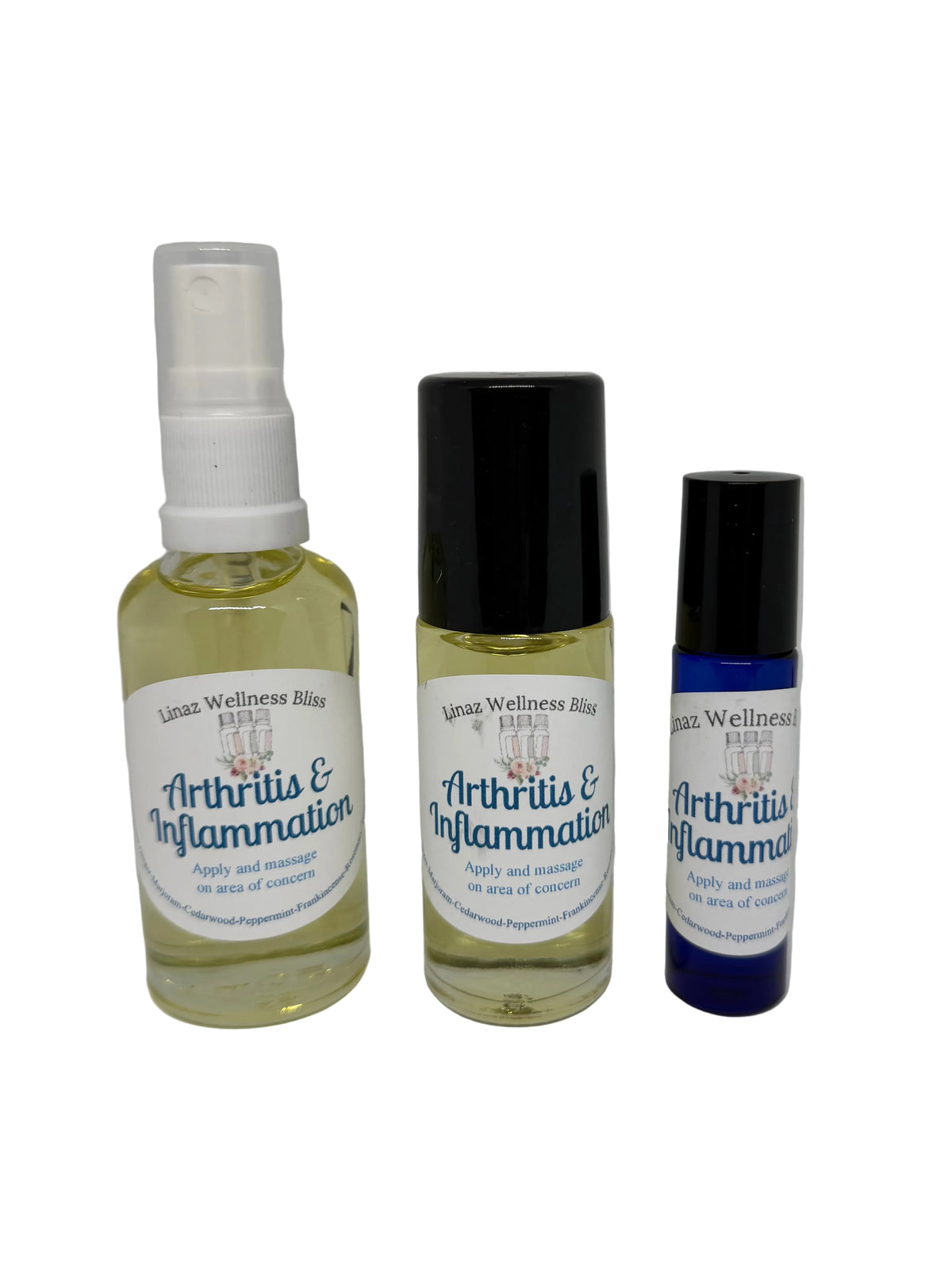 Arthritis & Inflammation Spray or Roller bottle blend