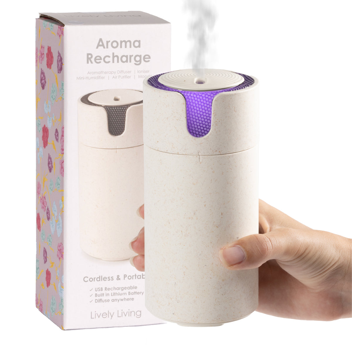 Aroma-Recharge Cordless Diffuser