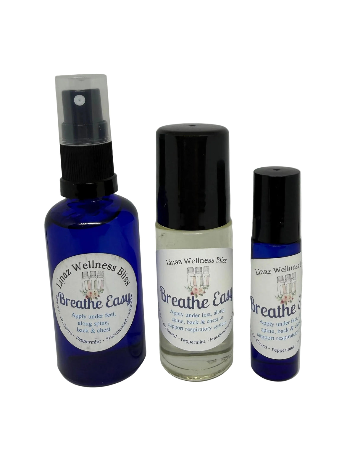 Breathe Easy Spray or Roller blend