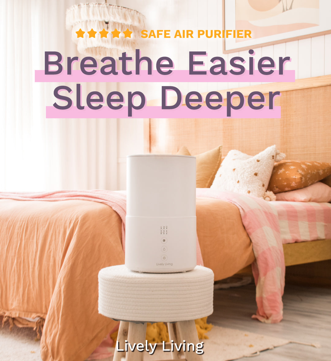 Safe Air Purifier with Sterilization Mode