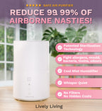 Safe Air Purifier with Sterilization Mode