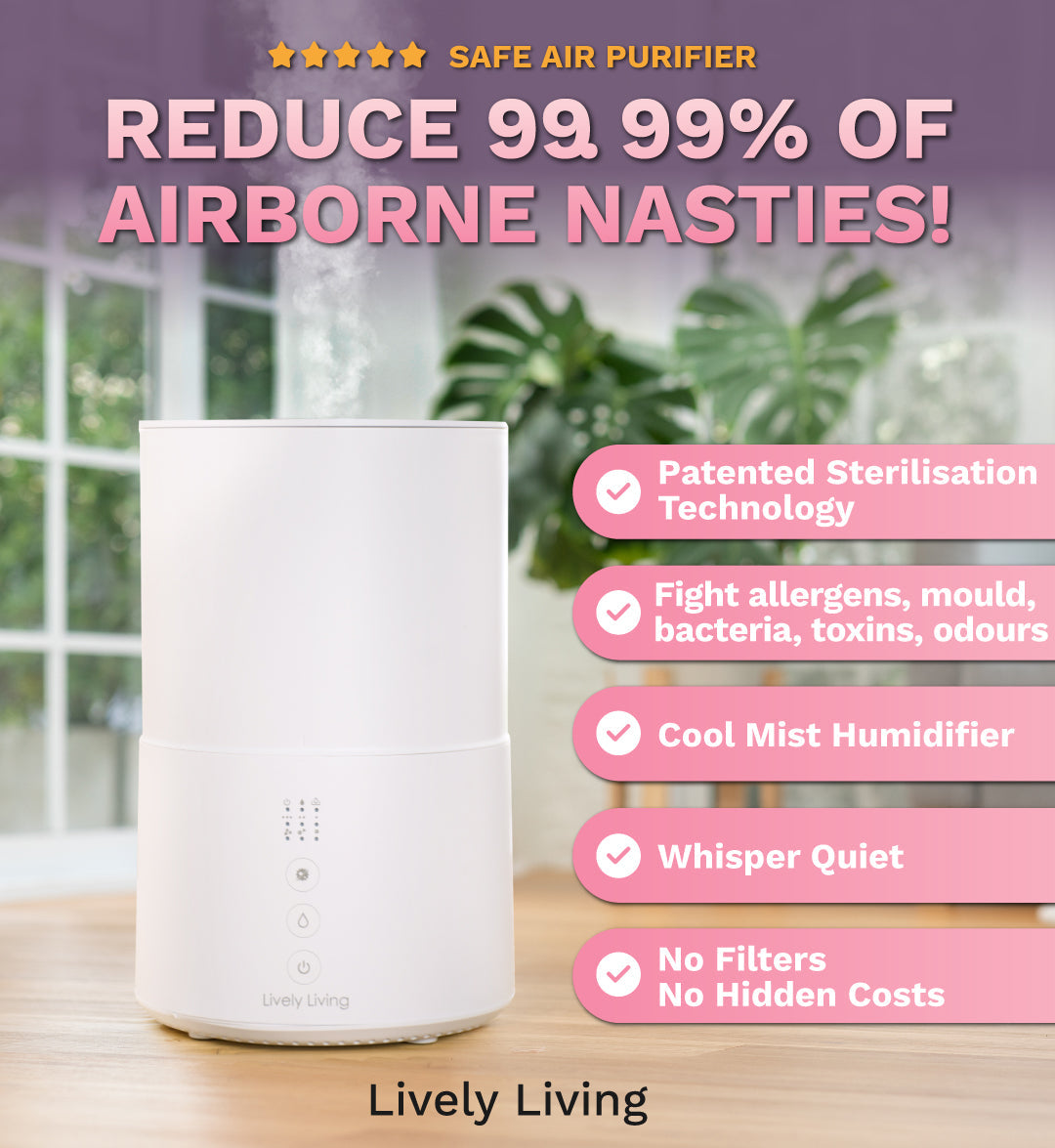 Safe Air Purifier with Sterilization Mode