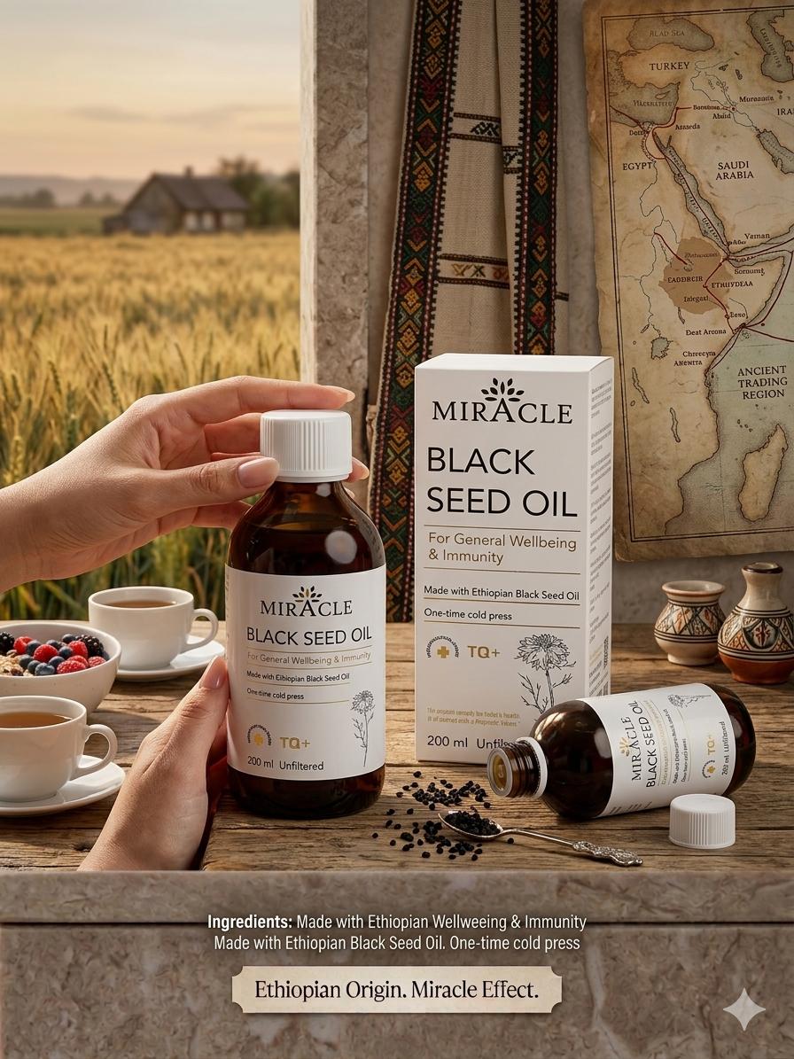 Ethiopian Black Seed Oil