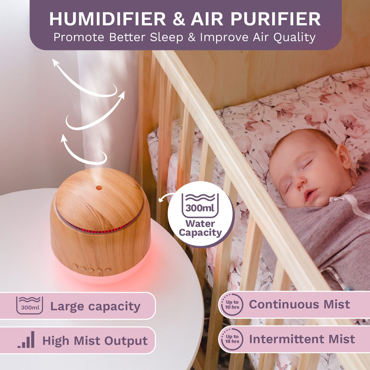 Aroma-Snooze 7 in 1 Sleep Aid Humidifier