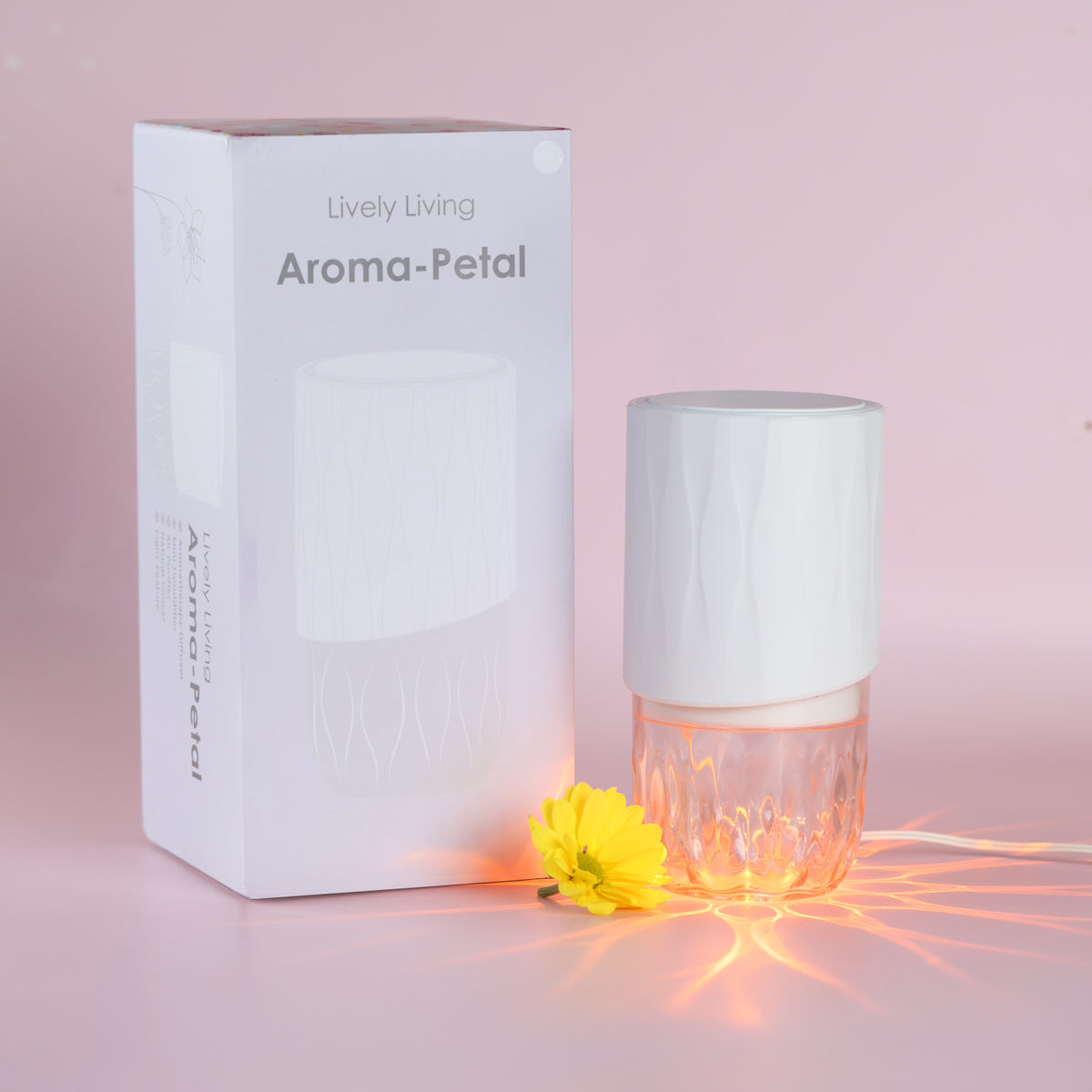 Aroma-Petal Crystal Light Diffuser